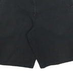 DICKIES Mens Black Cotton Blend Casual Shorts M W34 Workwear Durable