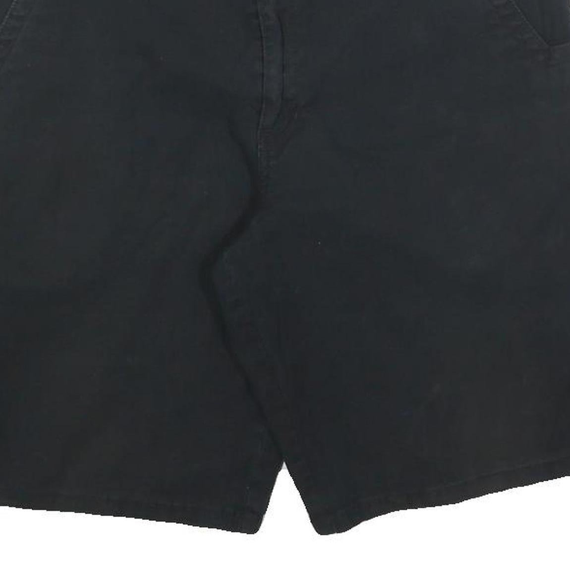 DICKIES Mens Black Cotton Blend Casual Shorts M W34 Workwear Durable