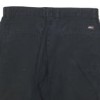 DICKIES Mens Black Cotton Blend Casual Shorts M W34 Workwear Durable