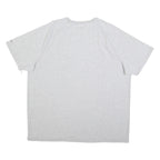CARHARTT Mens Light Grey Cotton Blend XL Short Sleeve Crew Neck Logo Print