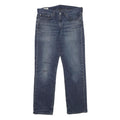LEVI'S 514 Big E Mens Slim Jeans Denim Medium W32 L30 Classic Cotton Blend Zip