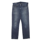 LEVI'S 514 Big E Mens Slim Jeans Denim Medium W32 L30 Classic Cotton Blend Zip