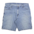 WRANGLER Mens Denim Blue Casual Shorts XL W38 Cotton Blend Utility Pockets