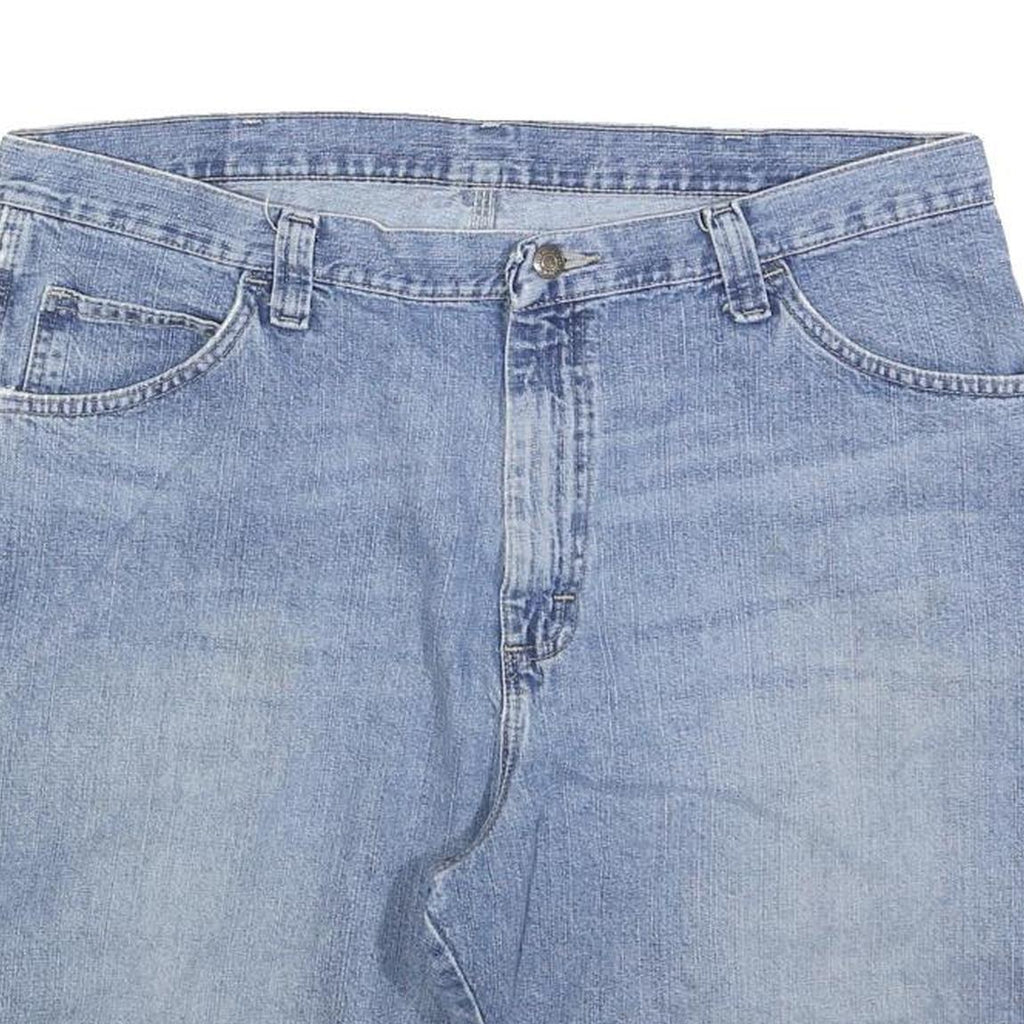WRANGLER Mens Denim Blue Casual Shorts XL W38 Cotton Blend Utility Pockets
