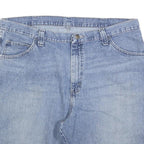 WRANGLER Mens Denim Blue Casual Shorts XL W38 Cotton Blend Utility Pockets