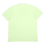 KAPPA Mens Light Green & White Short Sleeve Plain XL Cotton Polo Shirt Casual