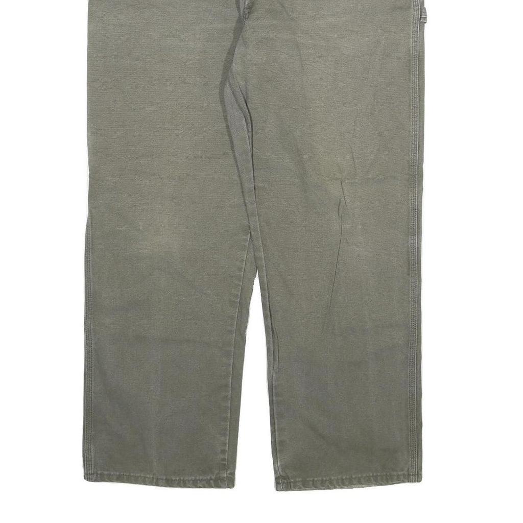 DICKIES Mens Regular Fit Workwear Zip Cotton Blend Jeans W40 L30 Utility Pocket