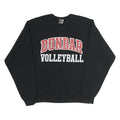RUSSELL ATHLETIC Mens Black Dunbar Volleyball Crew Neck M Sweatshirt Coach