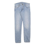 CARHARTT Mens Jeans Blue Slim Skinny Denim Light W32 L32 Cotton Blend Zip