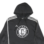 ADIDAS Mens Black Chinook Coyotes Hoodie M Polyester Blend Sportswear