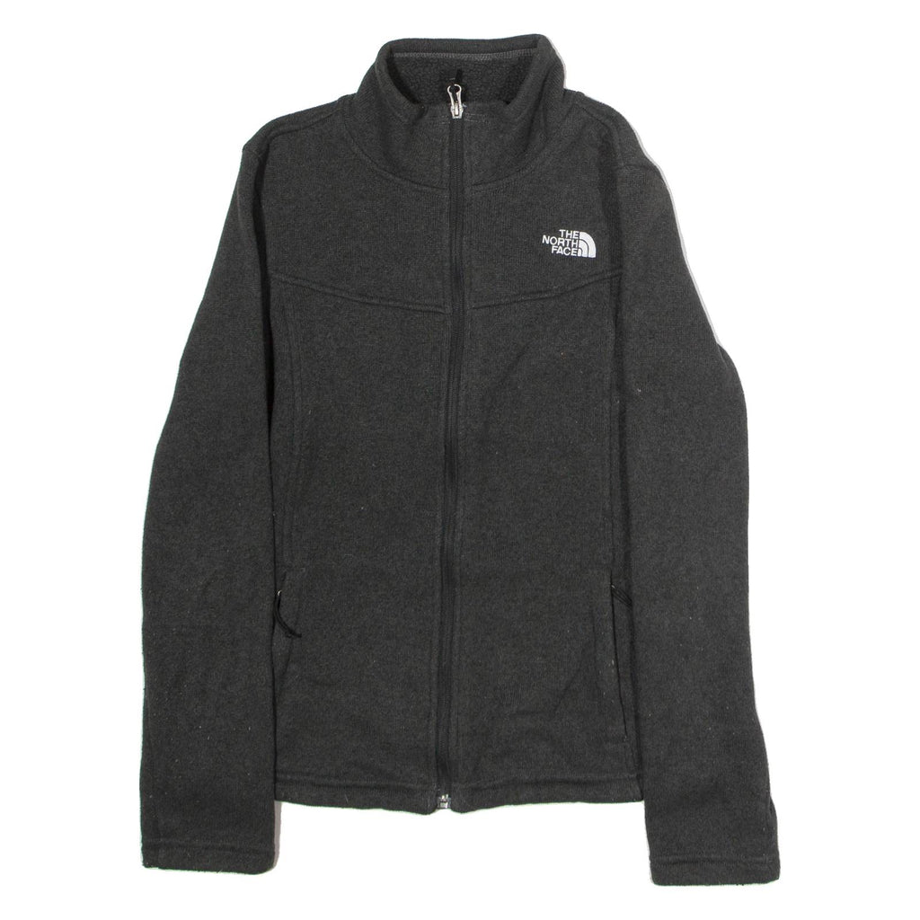 THE NORTH FACE Womens Fleece Jacket Grey Knit S