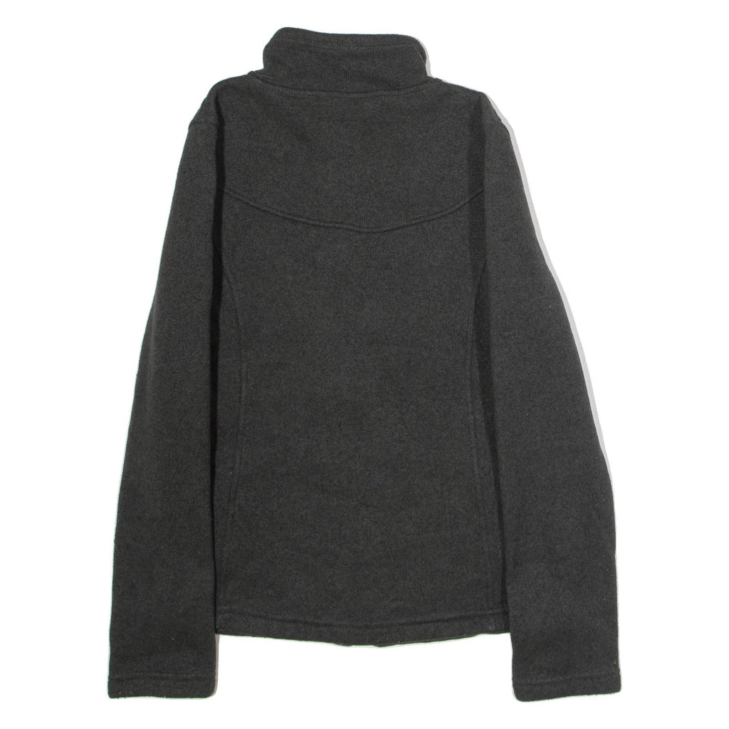 THE NORTH FACE Womens Fleece Jacket Grey Knit S