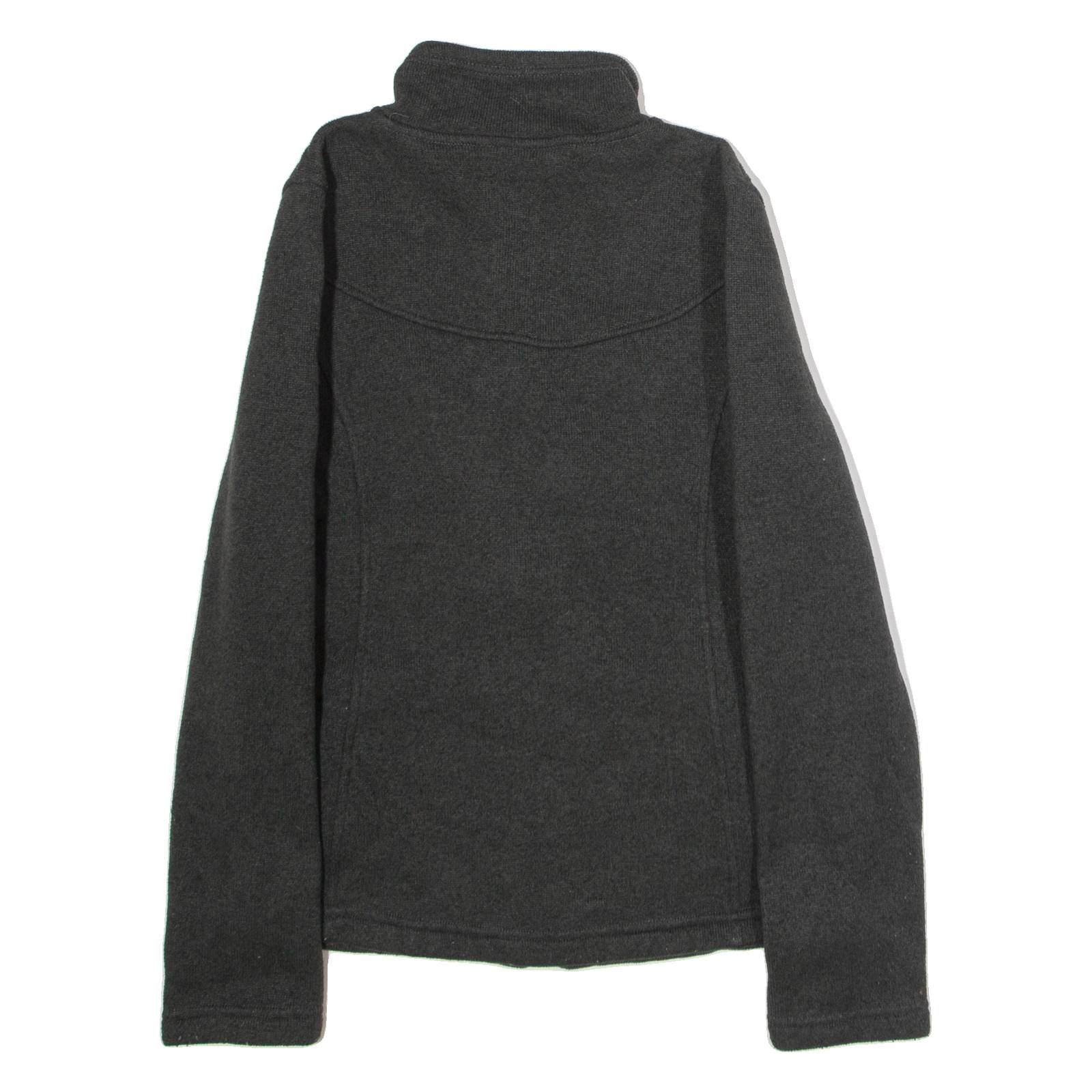 THE NORTH FACE Womens Fleece Jacket Grey Knit S