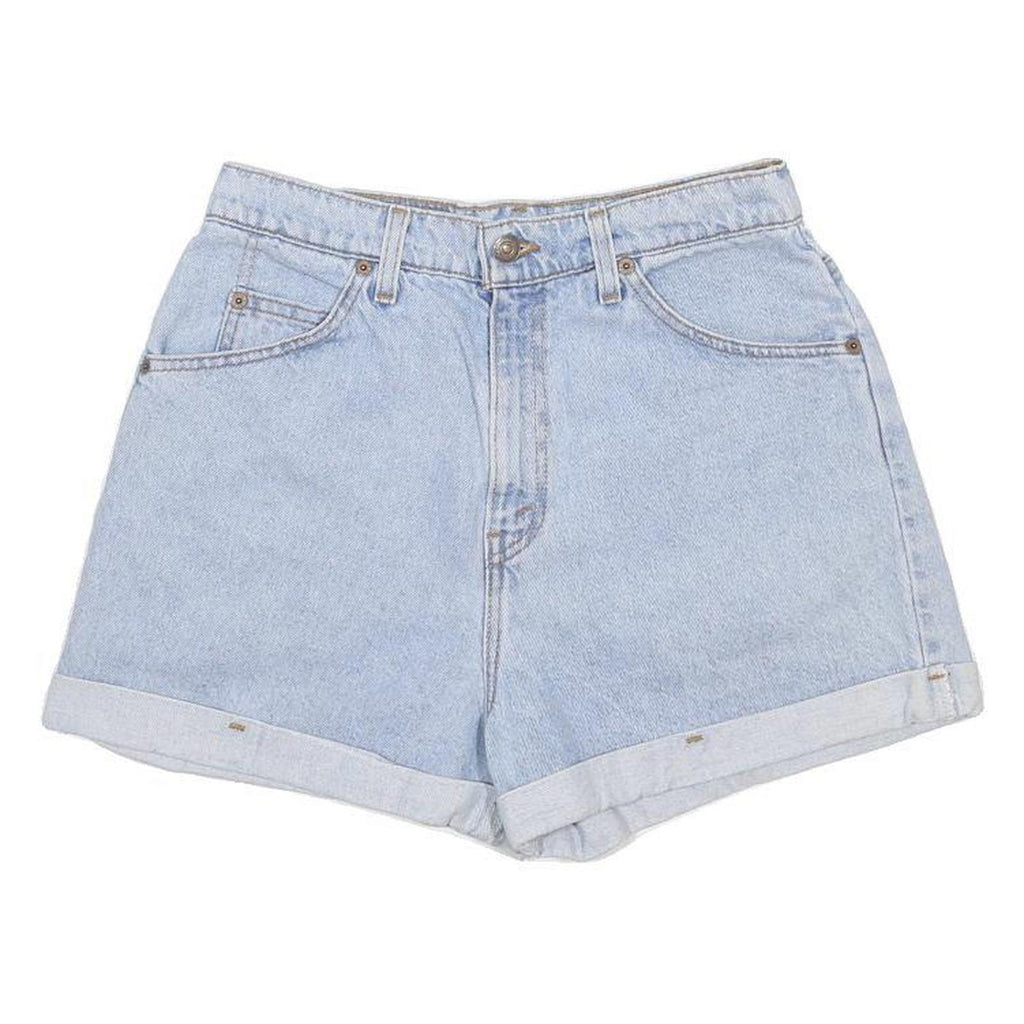 LEVI'S Womens Shorts Blue Denim M W28 Cuffed Hem Classic Fit Casual