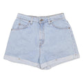 LEVI'S Womens Shorts Blue Denim M W28 Cuffed Hem Classic Fit Casual