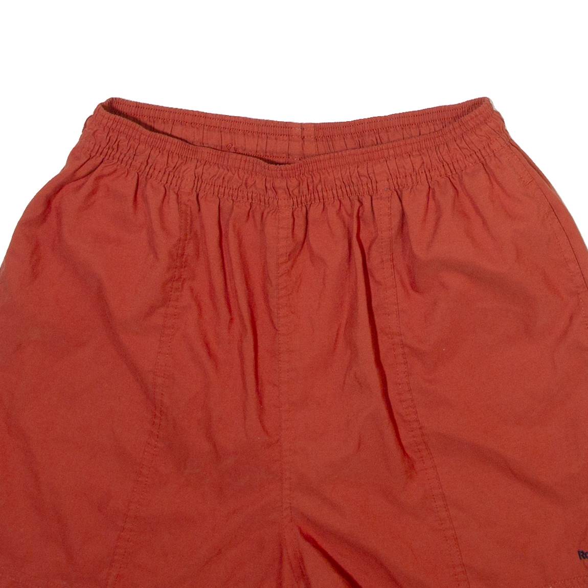 REEBOK Mesh Lined Mens Swimming Shorts Orange Relaxed S W25