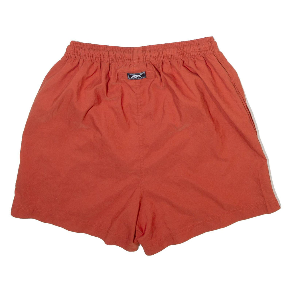 REEBOK Mesh Lined Mens Swimming Shorts Orange Relaxed S W25