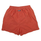 REEBOK Mesh Lined Mens Swimming Shorts Orange Relaxed S W25