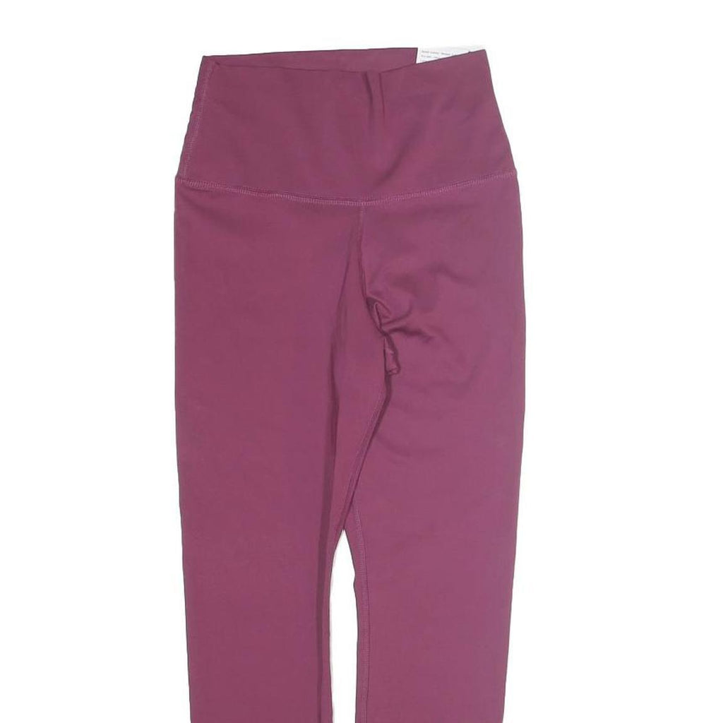 NIKE Womens Joggers Maroon XS W20 L24 Slim Tapered Yoga Training Leggings