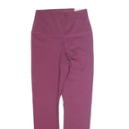 NIKE Womens Joggers Maroon XS W20 L24 Slim Tapered Yoga Training Leggings
