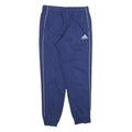 ADIDAS Mens Joggers Blue Slim Tapered M W30 L28 Sports Casual Comfort Cotton