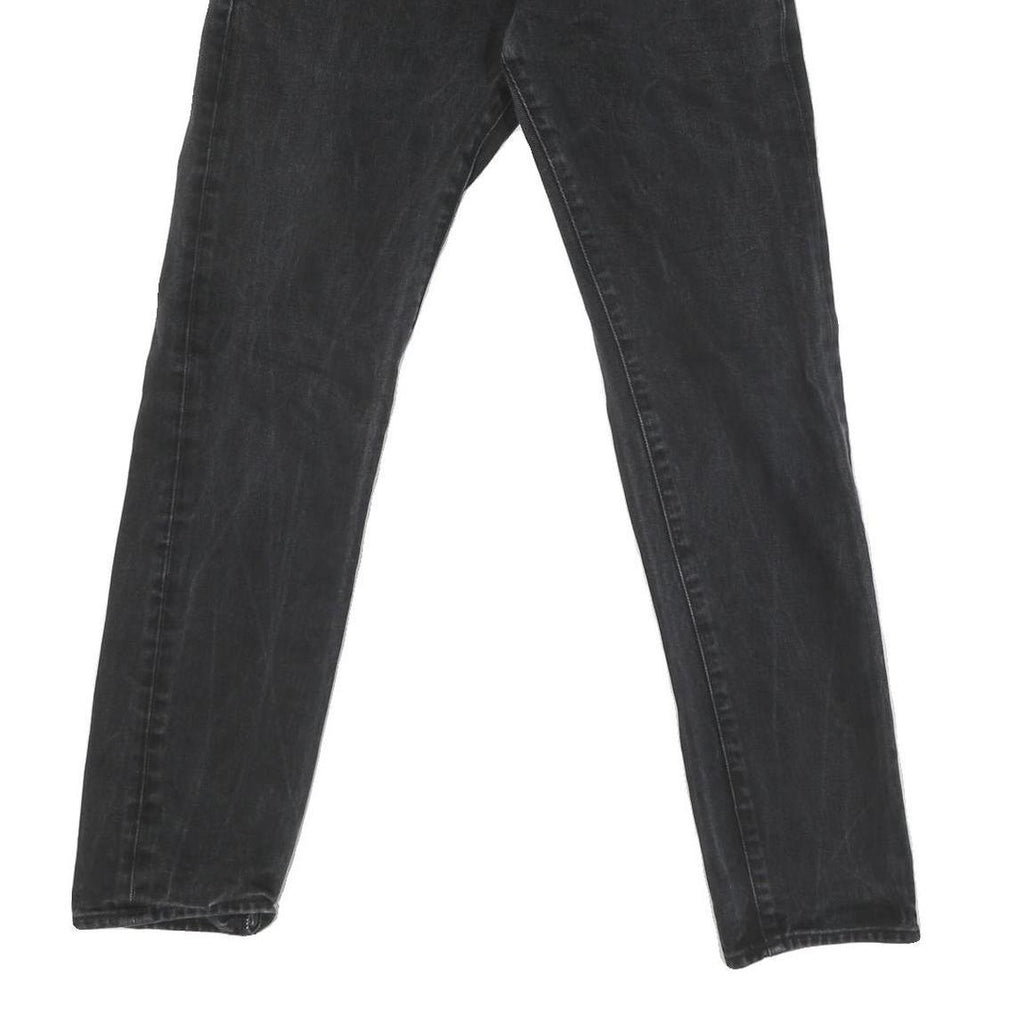 CARHARTT Mens Jeans Black Regular Skinny Denim W29 L32 Workwear Durable Style