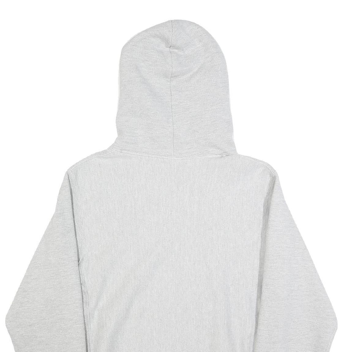 CHAMPION REVERSE WEAVE Mens Grey Pullover Hoodie S Classic Cotton Blend