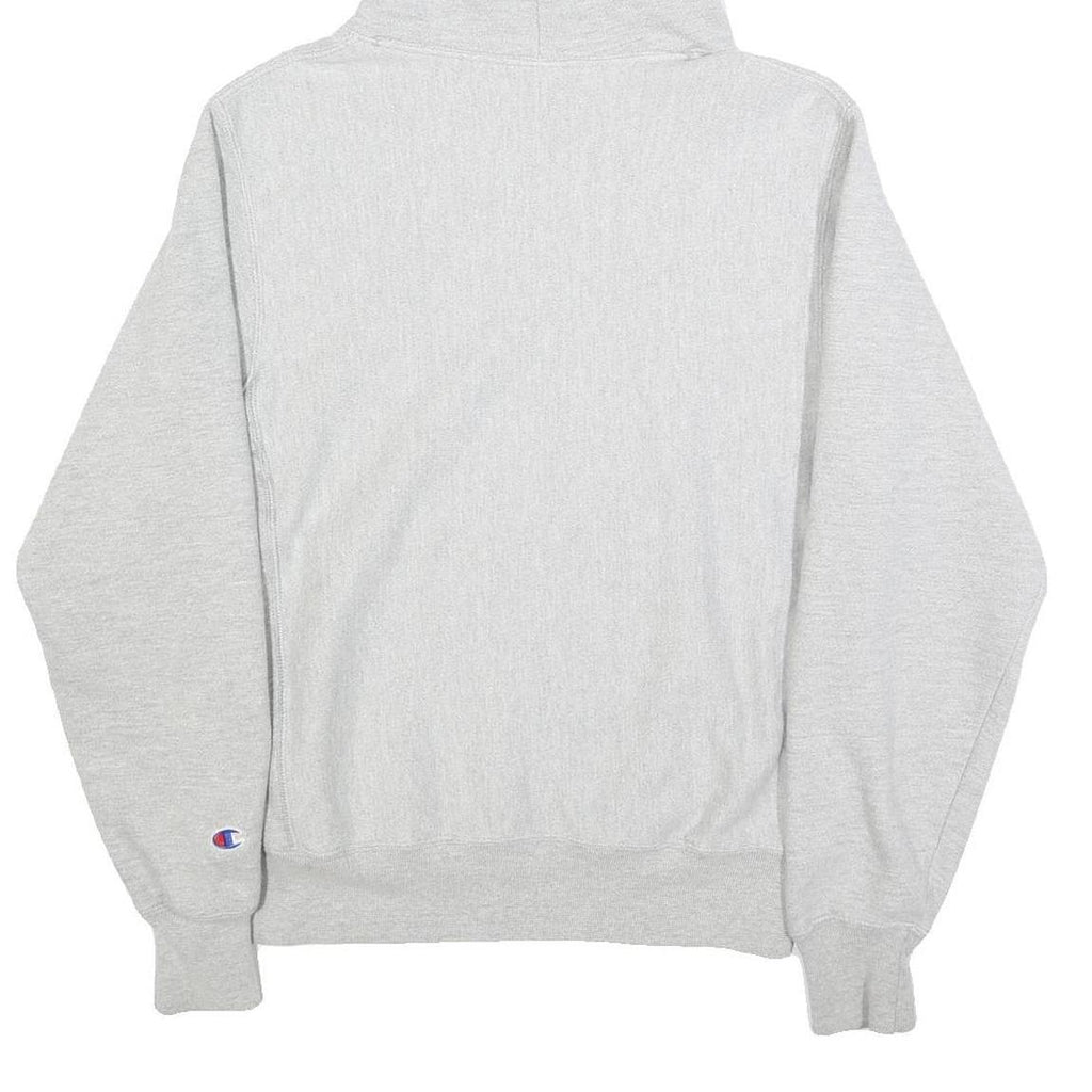 CHAMPION REVERSE WEAVE Mens Grey Pullover Hoodie S Classic Cotton Blend