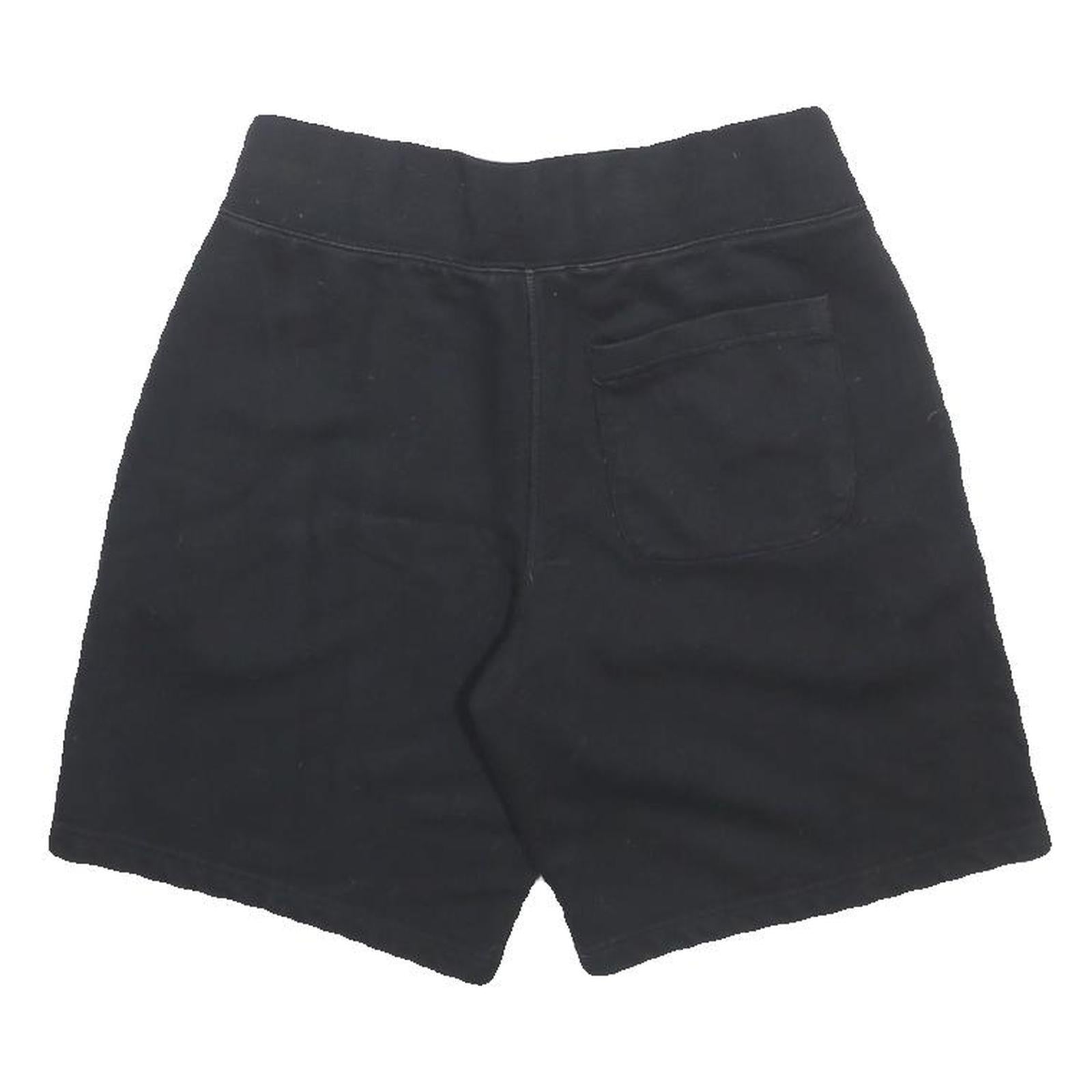 CHAMPION Mens Black Casual Cotton Blend Shorts M W28 Comfortable Fit