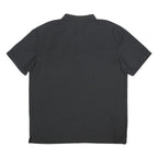 CARHARTT Mens Black Polo Shirt XL Logo Pocket Short Sleeve Workwear