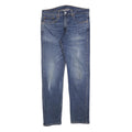 LEVI'S 502 Mens Slim Blue Denim Medium Cotton Blend Zip Jeans Straight W32 L32