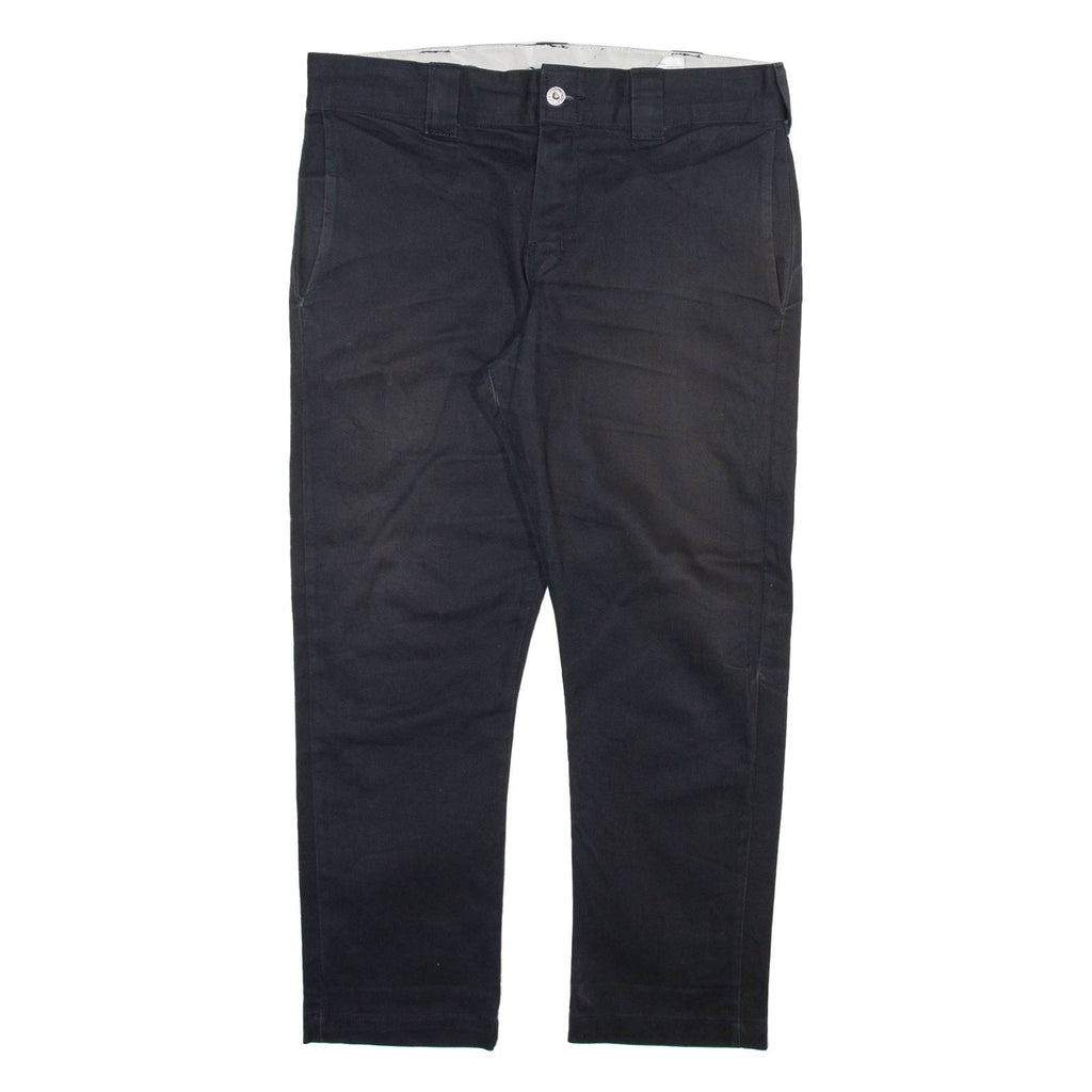 DICKIES Mens Trousers Black Slim Skinny W31 L24
