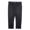 DICKIES Mens Trousers Black Slim Skinny W31 L24