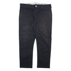 DICKIES Mens Trousers Black Slim Skinny W31 L24