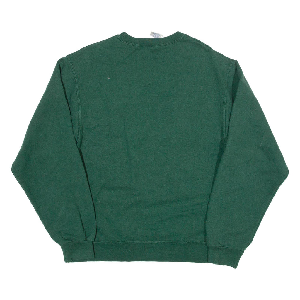 JERZEES Preble Hornets Mens Sweatshirt Green 90s S