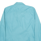 TOMMY HILFIGER Womens Blue L Shirt Cotton Blend Long Sleeve Button Down