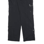 KHAKIS & CO Womens Cotton Blend Black Regular Fit Straight Leg Trousers W30 L32