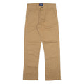 KANGOL Womens Trousers Beige Regular Straight W26 L27