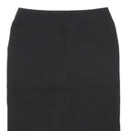 COS Womens Black Straight Knee Length Wool Skirt XS Classic Fit Minimalist