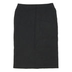 COS Womens Black Straight Knee Length Wool Skirt XS Classic Fit Minimalist