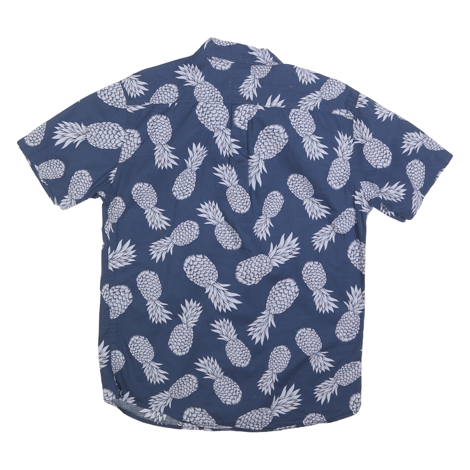 LEVI'S Mens Blue Pineapple Print Shirt S Cotton Blend Casual Summer Style