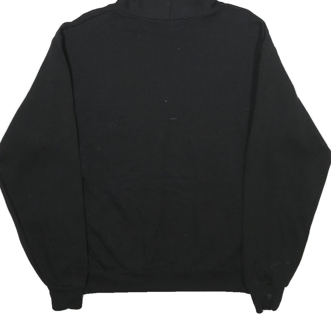 CHAMPION Mens Black Hooded Pullover M RCG Tiger Graphic Hoodie