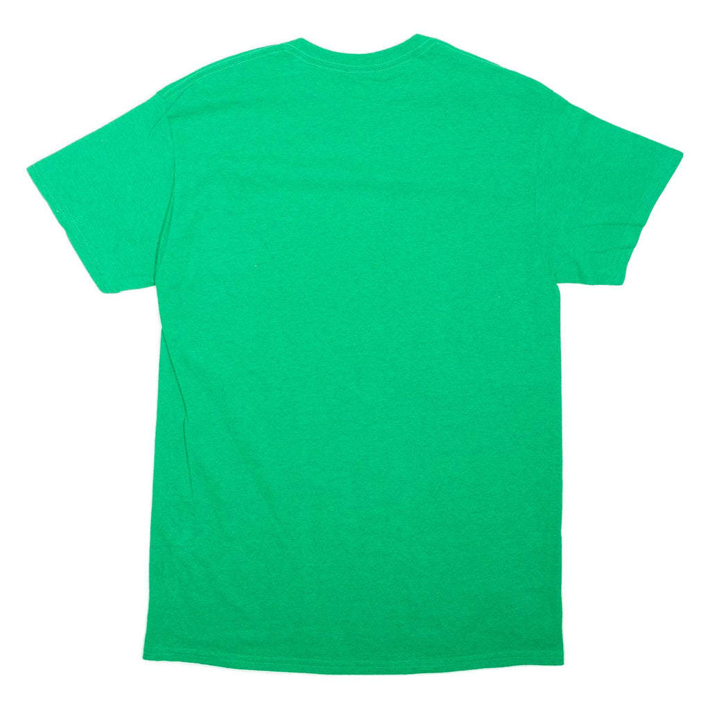 GILDAN Mens T-Shirt Green M