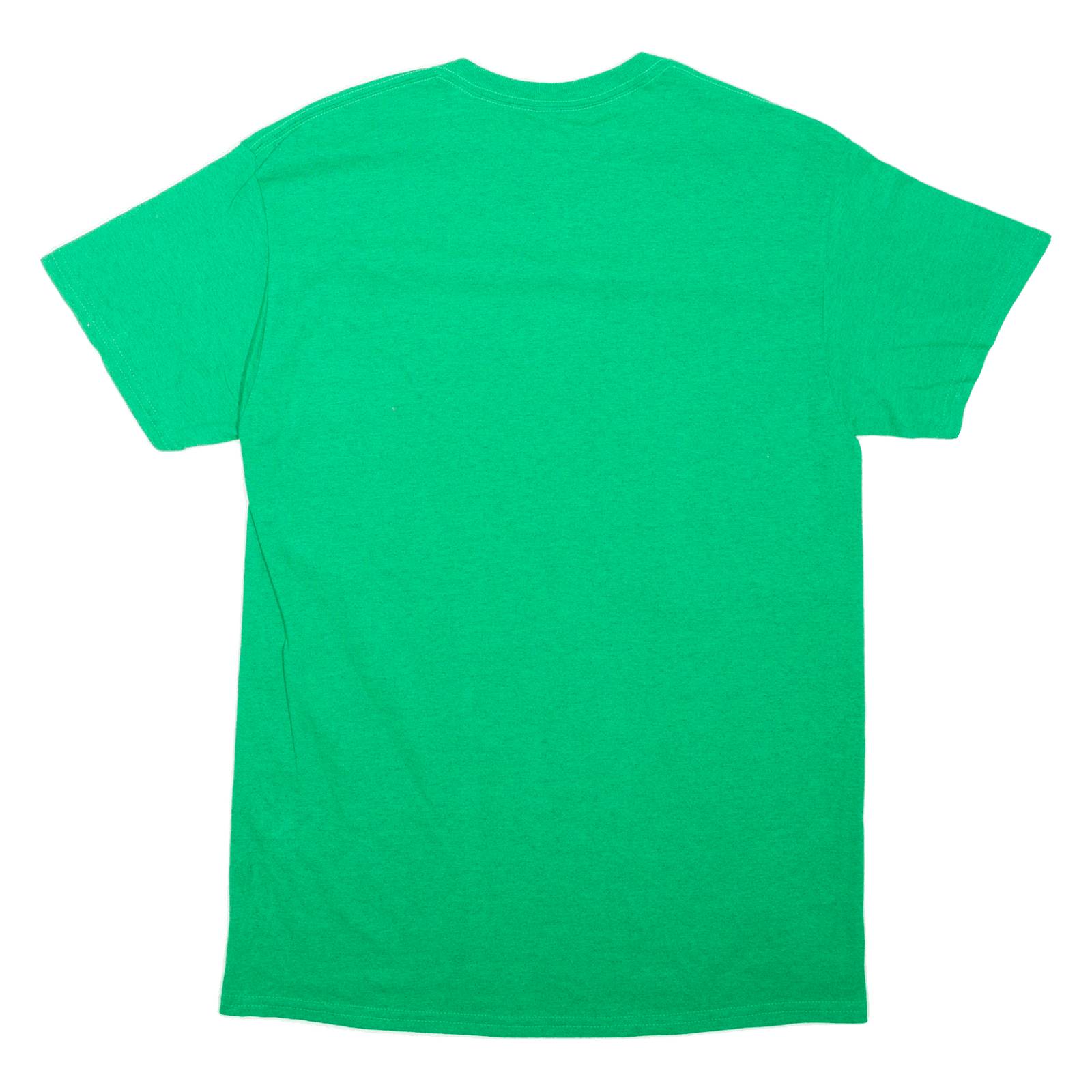 GILDAN Mens T-Shirt Green M