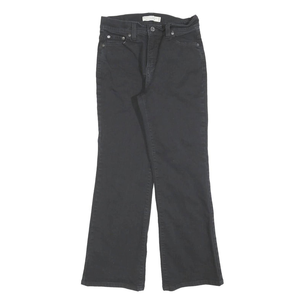 LEVI'S 512 Bootcut Womens Jeans Black Slim Cotton Blend W26 L26 Stylish Zip