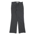 LEVI'S 512 Bootcut Womens Jeans Black Slim Cotton Blend W26 L26 Stylish Zip