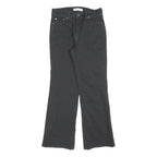 LEVI'S 512 Bootcut Womens Jeans Black Slim Cotton Blend W26 L26 Stylish Zip