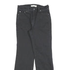 LEVI'S 512 Bootcut Womens Jeans Black Slim Cotton Blend W26 L26 Stylish Zip