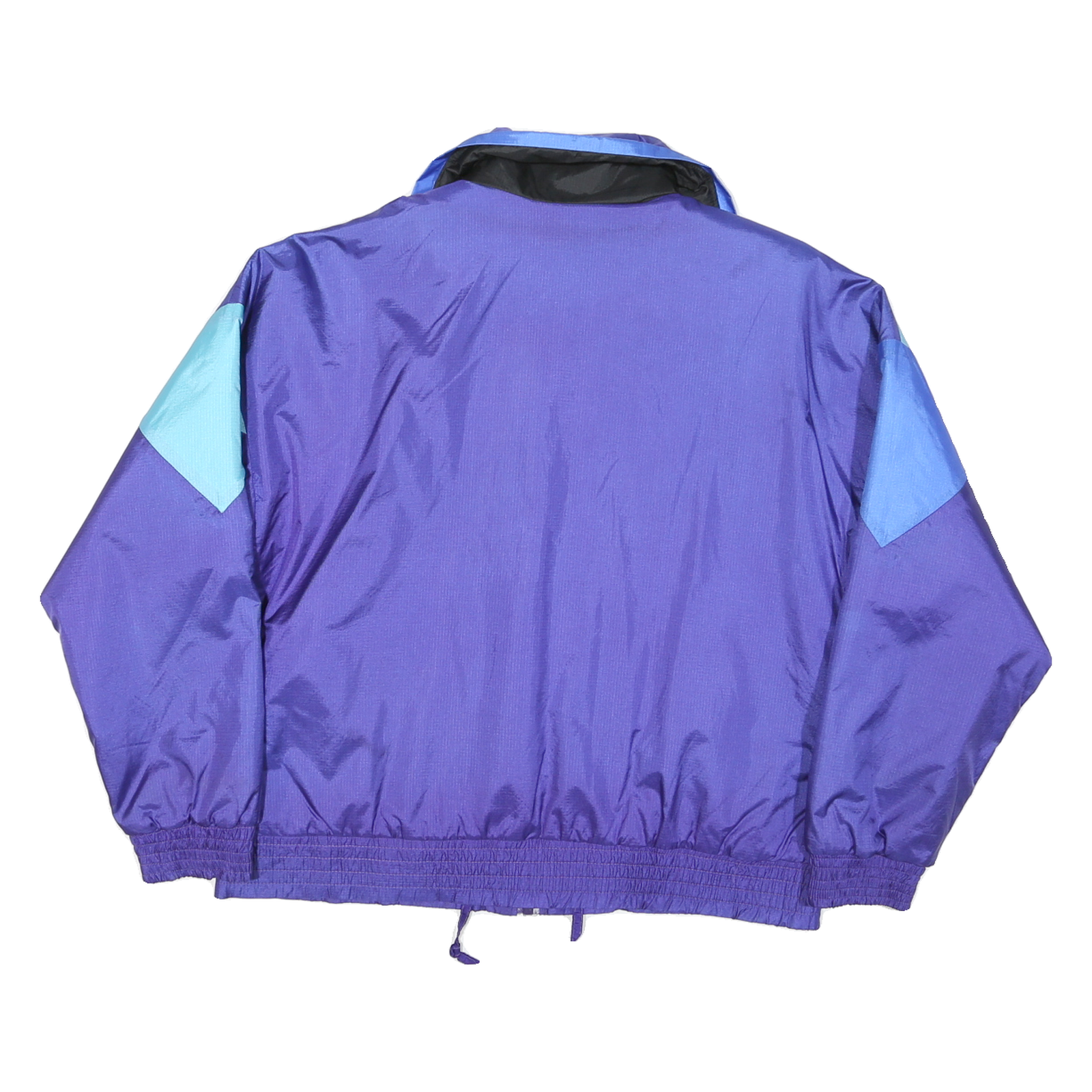 SERACE Womens Purple & Blue Classic Jacket UK 8 Polyester Blend Zip Fastening