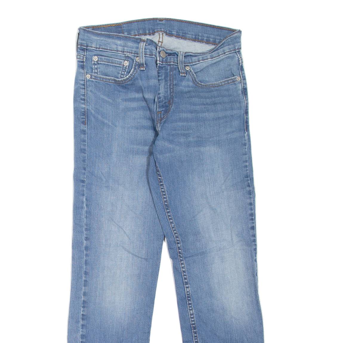 LEVI'S 511 Jeans Mens Blue Slim Straight Stone Wash W29 L30